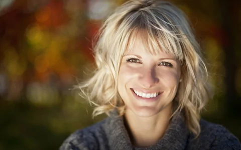 Smiling cosmetic dentistry patient in Chattanooga