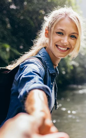 Smiling sedation dentistry patient in Chattanooga, TN